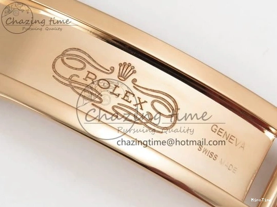 MiroTime 1228 Day Date 40 RG 228235 ARF 1:1 Best Edition Green Roman Dial on President Bracelet VR WrinkleFree 1509